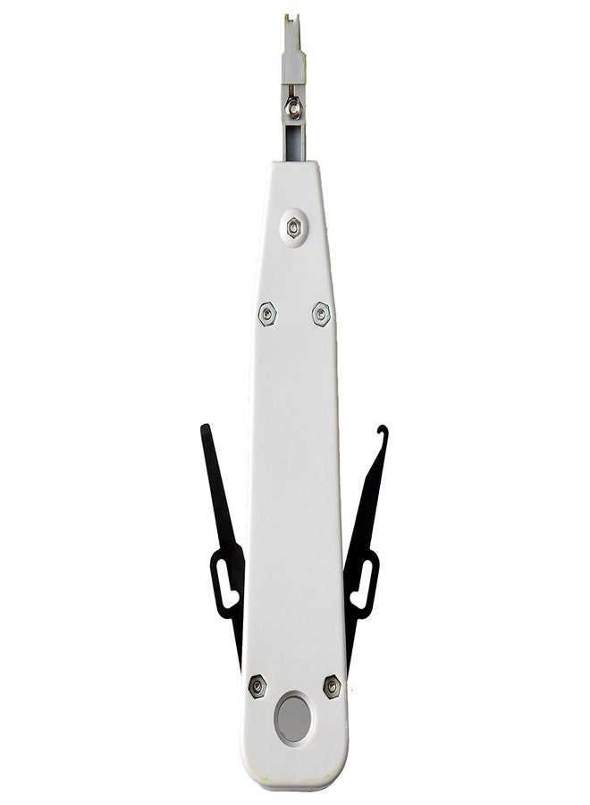XIKKART Punch Tool Crimping tool Krone Tool Impact Punchdown Tool IO insertion Tool Ratchet Type for 110 krone type Amp Modules Telephone Krone Tool Kronning Telephone Wire Junction Box (Pack OF 1) - Image 2